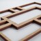 Ekena Millwork Small Hastings Decorative Fretwork Wood Wall Panels, Red Oak, 7 1/2"W x 11 3/8"H x 3/8"T WALW12X12X0375HASRO - alternate 4